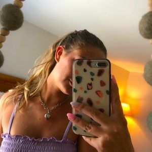 925 Silver Heart Chain Necklace